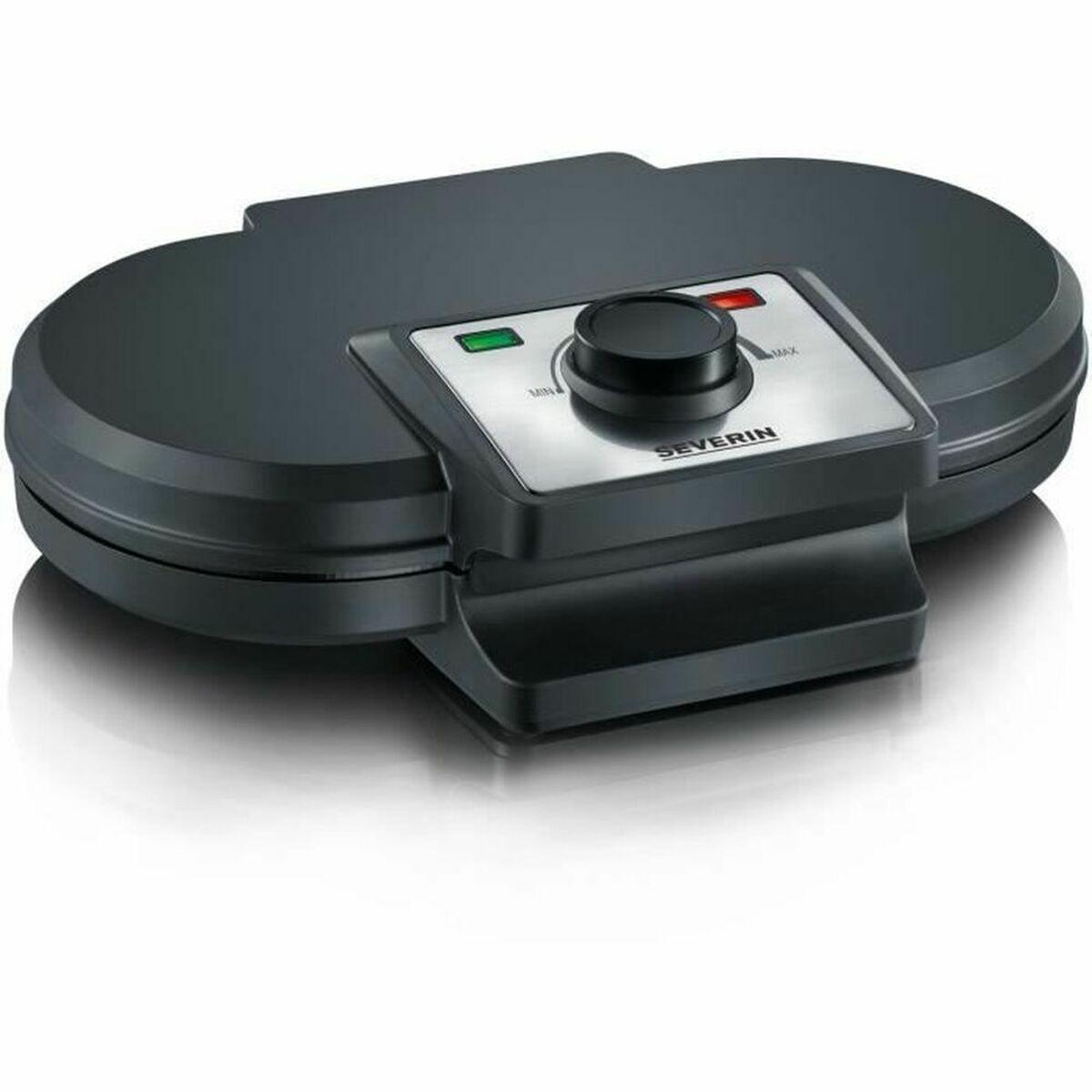 Vaffeljern Severin WA 2106 - 1200 W, sort