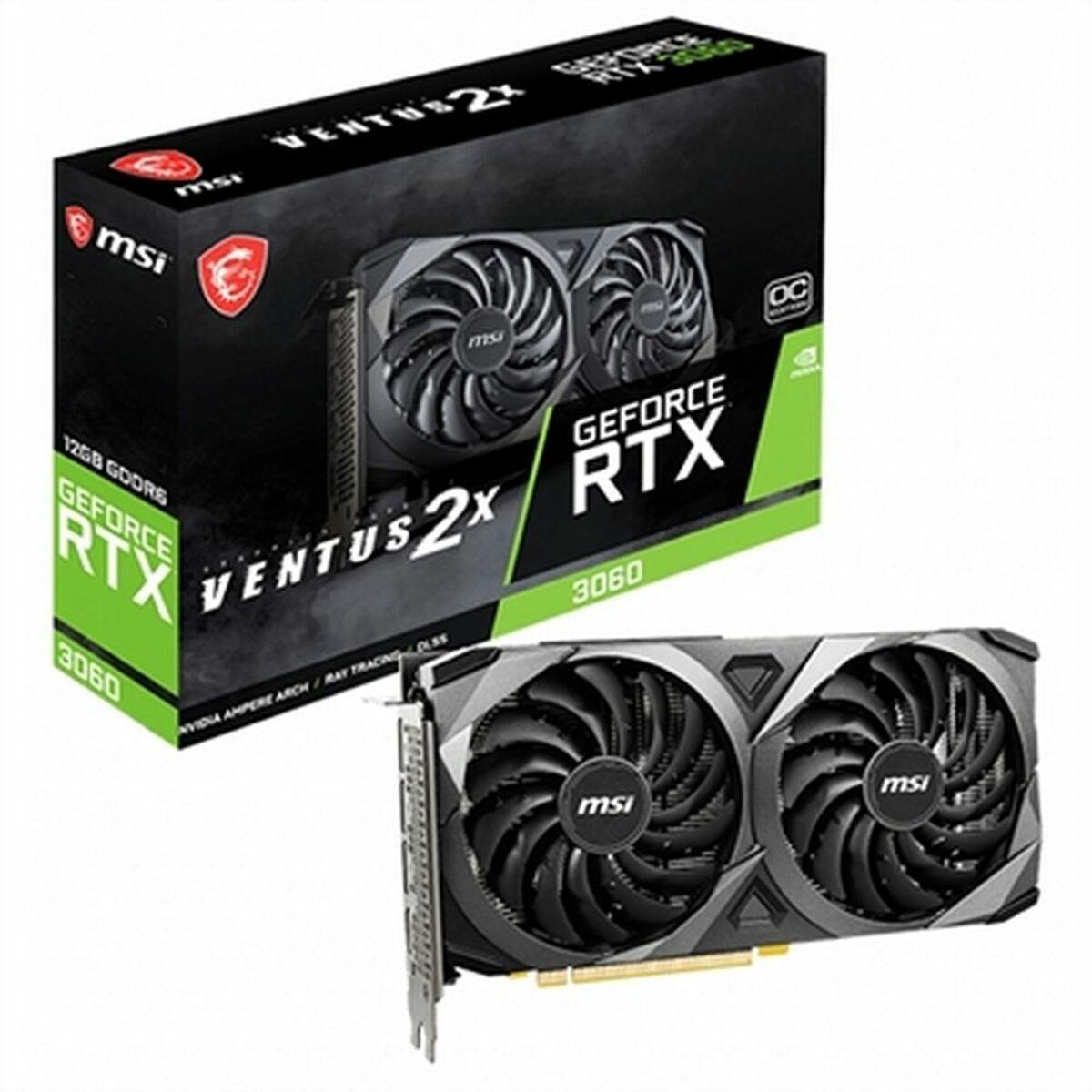Grafikkort MSI GeForce RTX 3060 VENTUS 2X 12G OC - 12 GB GDDR6