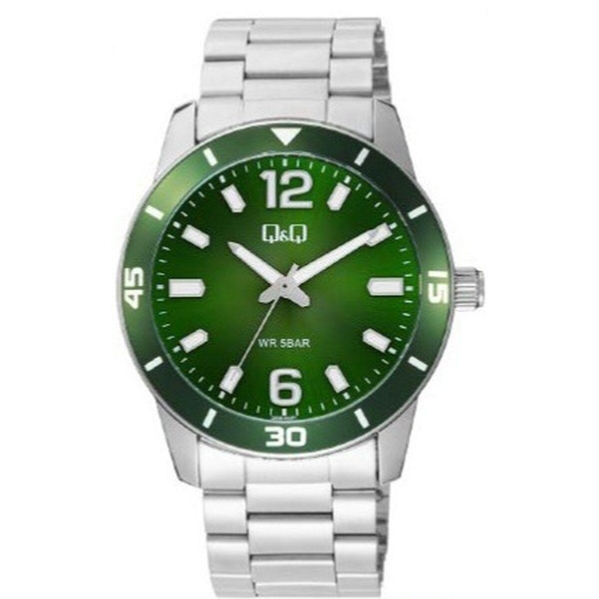 Q&Q GENT Diver Only Time herreur - metal lænke, 5 ATM