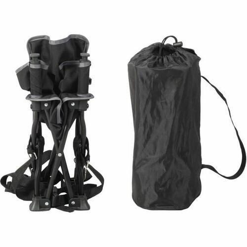 Rejsestol til baby Bambisol - Trone, sort polyester
