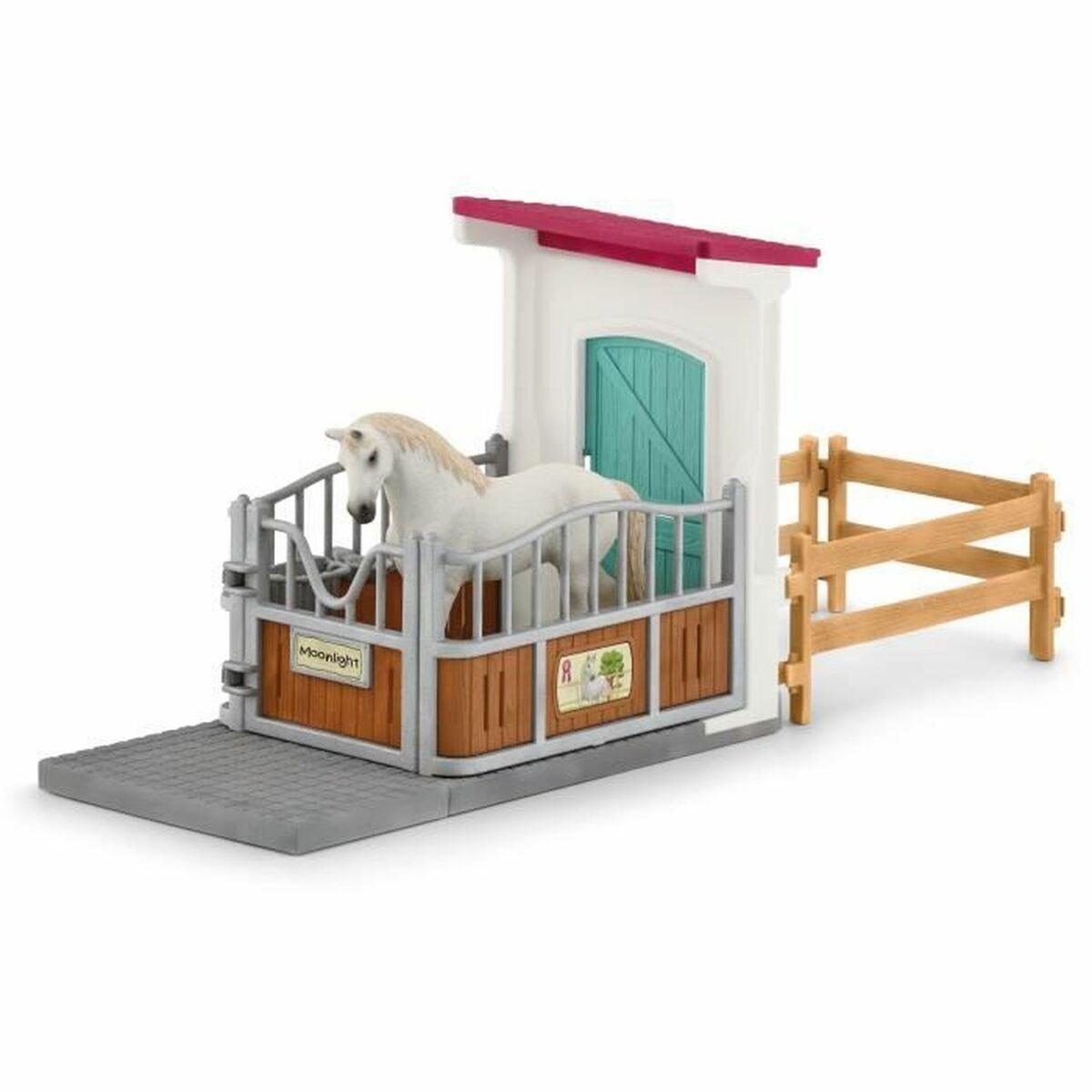 Legetøjsfigur Schleich Horse Stall Extension - hestestald