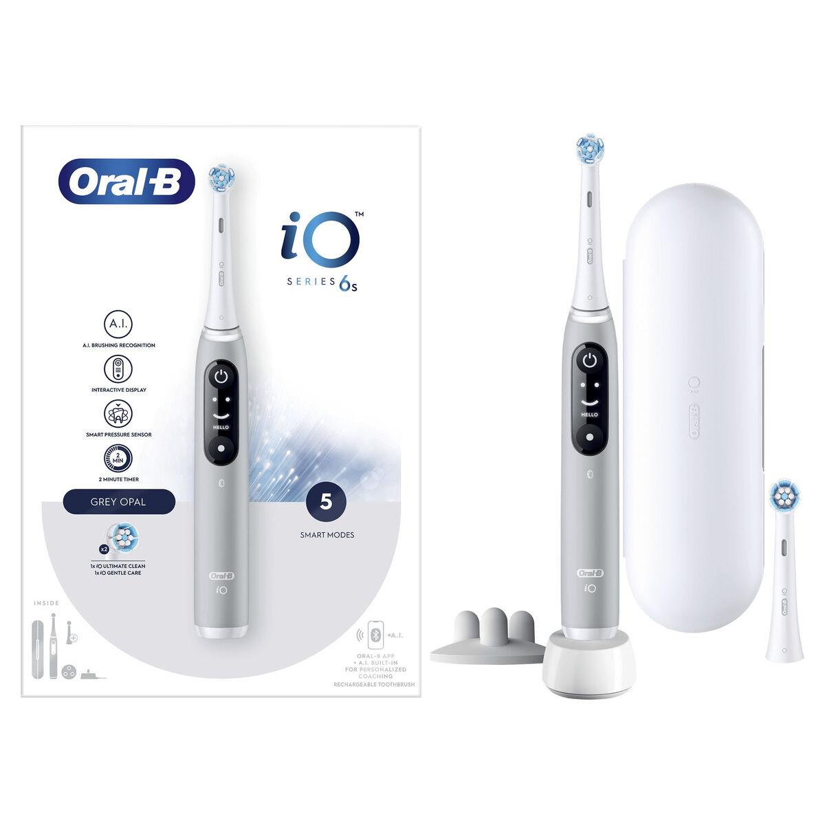 Elektrisk tandbørste Oral-B iO 6S - Hvid/Grå