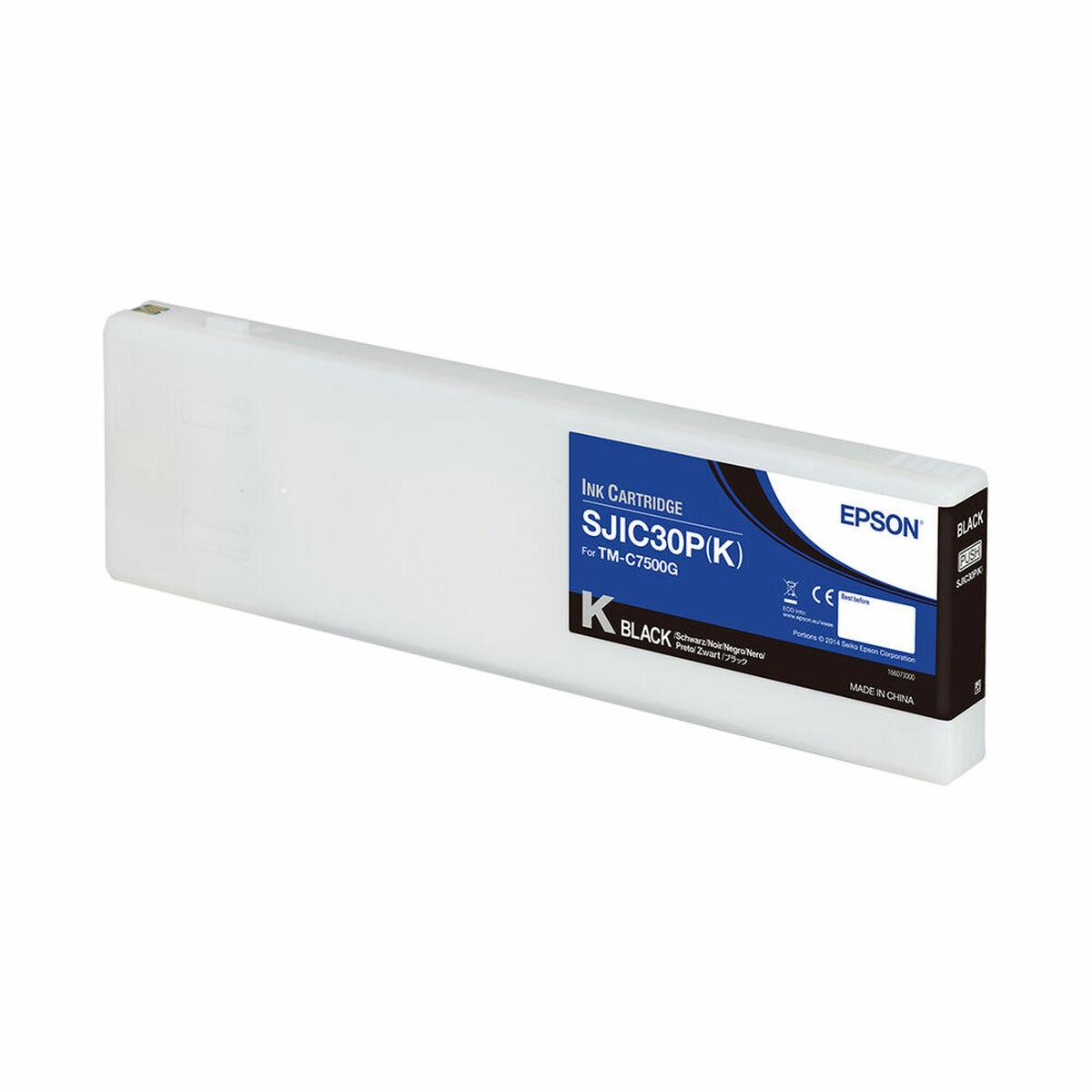 Blækpatron sort Epson SJIC30PK - original billede