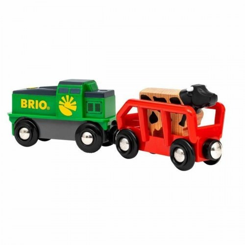 Tog til togbaner Brio Farm battery train - batteritog, 4 dele