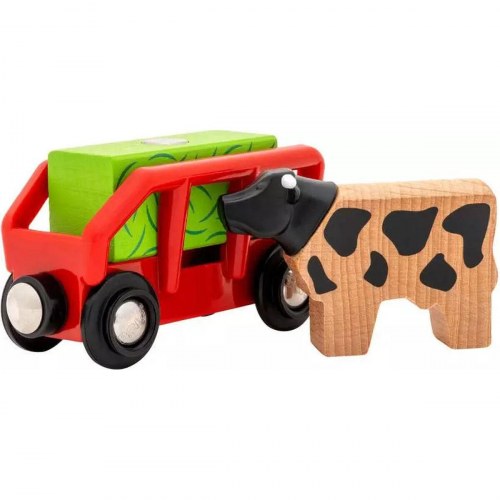 Tog til togbaner Brio Farm battery train - batteritog, 4 dele
