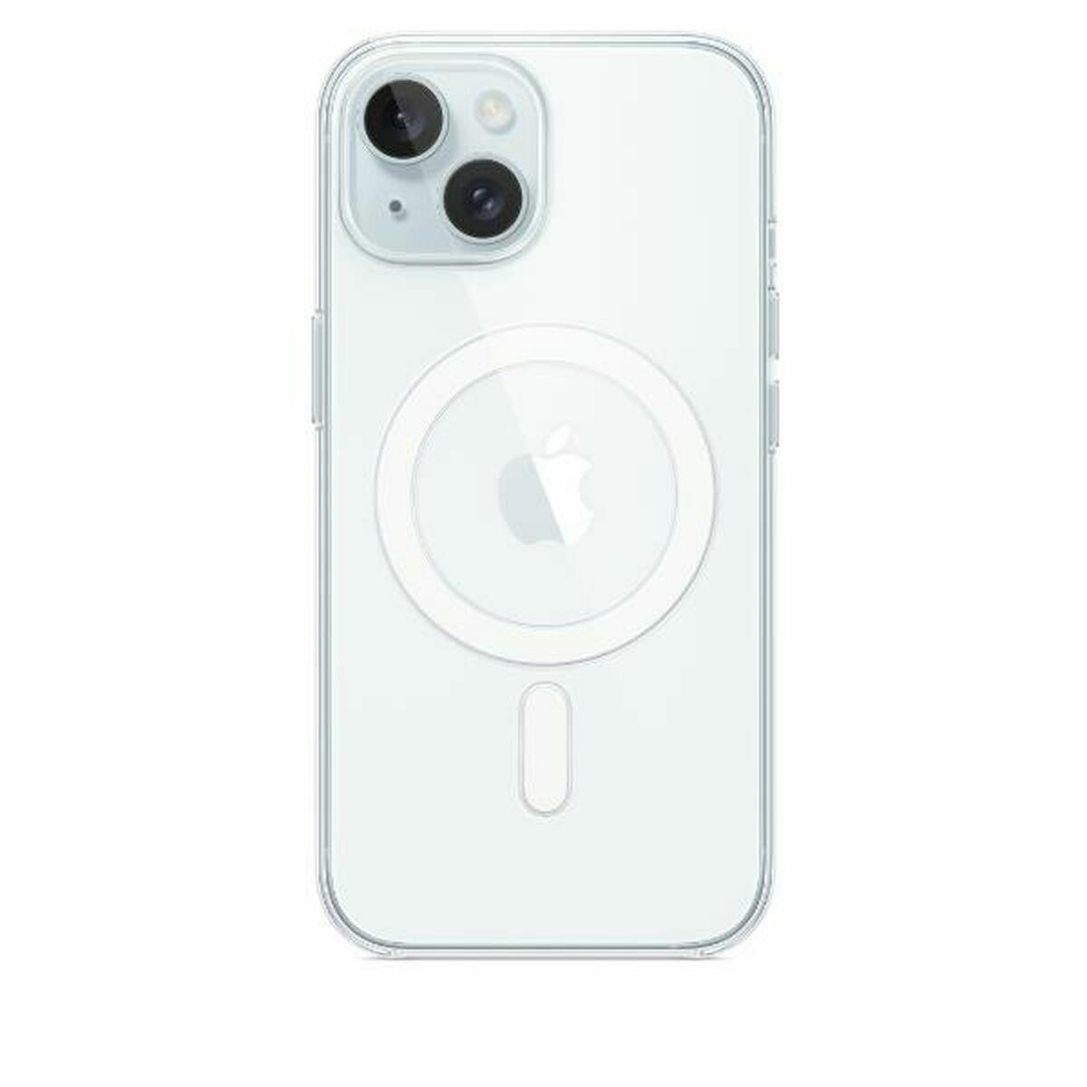 Mobilcover Apple iPhone 15 - gennemsigtigt polykarbonat
