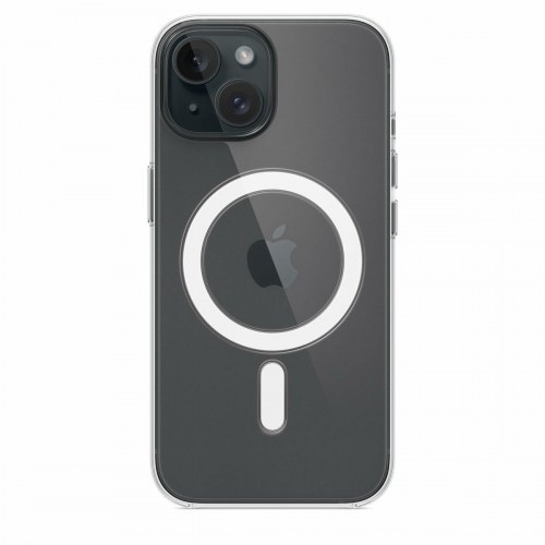 Mobilcover Apple iPhone 15 - gennemsigtigt polykarbonat