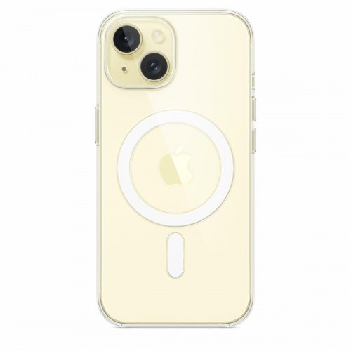 Mobilcover Apple iPhone 15 - gennemsigtigt polykarbonat
