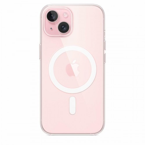 Mobilcover Apple iPhone 15 - gennemsigtigt polykarbonat
