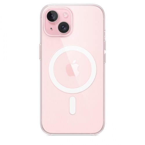 Mobilcover Apple iPhone 15 - gennemsigtigt polykarbonat