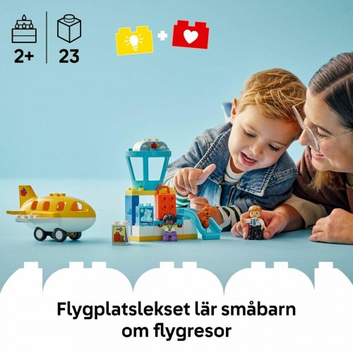 LEGO DUPLO lufthavn byggesæt - multfarvet (2+)