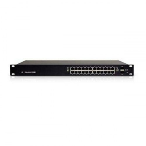 Netværksswitch Ubiquiti ES-24-250W - 24x Gigabit, 2x SFP, PoE