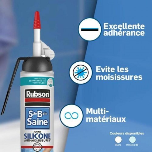 Silikone fugemasse Rubson - transparent