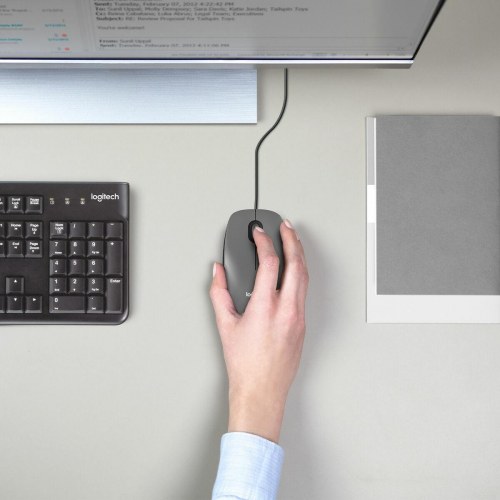 Computer Mus Stof Logitech M100 kablet mus 1000 dpi - sort/grå