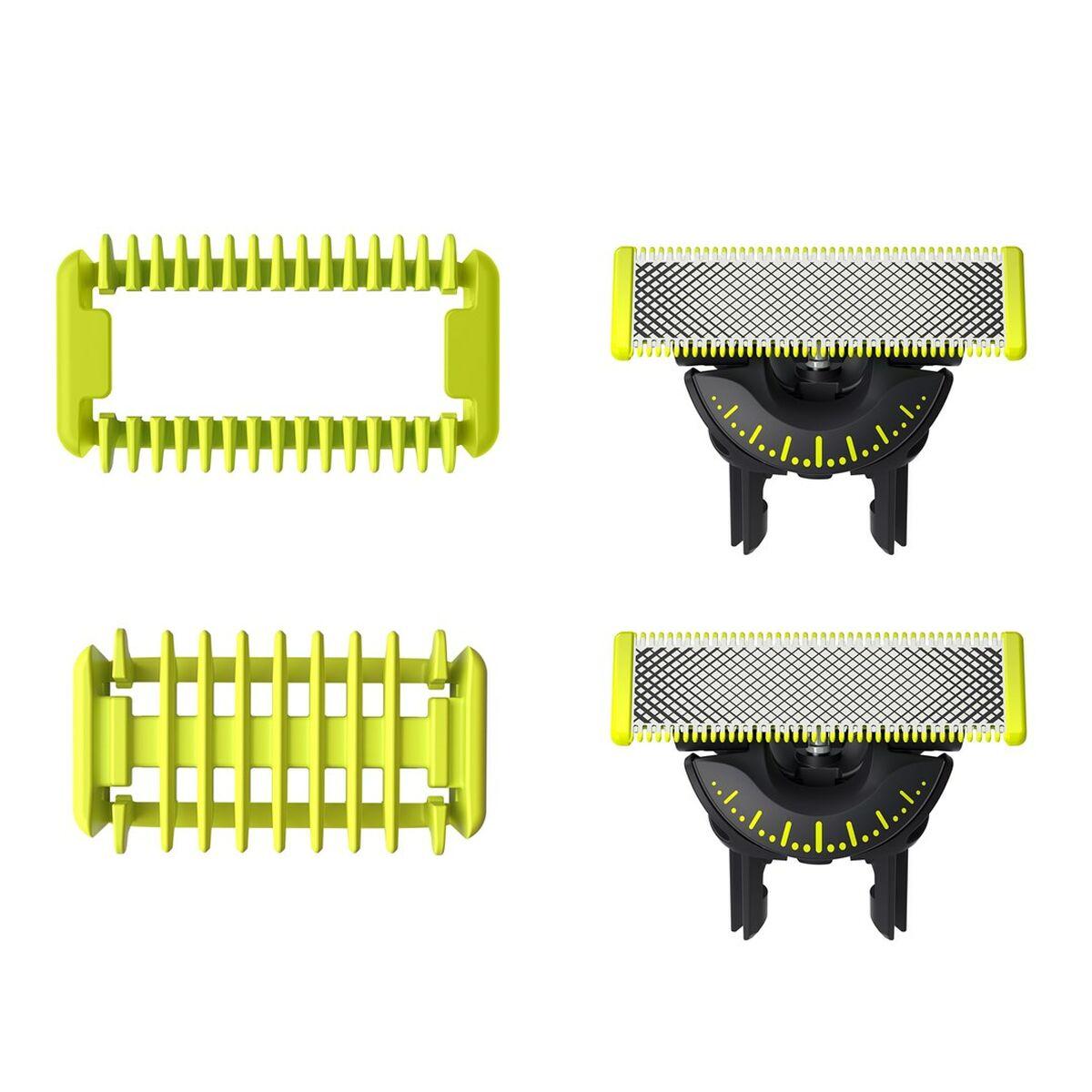 Barberblad Philips OneBlade QP624/50 - 2 stk. + body-kamme