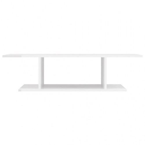 Væghængt tv-skab 103x30x26,5 cm hvid højglans