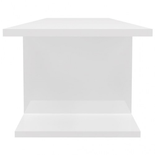 Væghængt tv-skab 103x30x26,5 cm hvid højglans