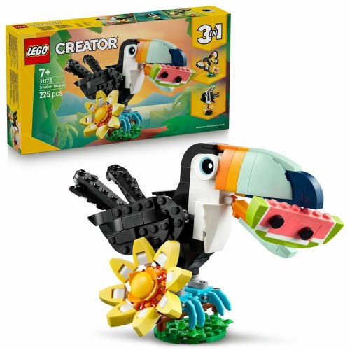 Byggelegetøj LEGO Creator 3-i-1 Tropical Toucan (31173) - 225 dele