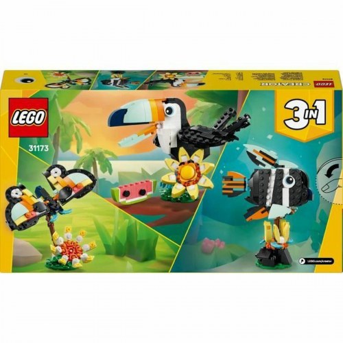 Byggelegetøj LEGO Creator 3-i-1 Tropical Toucan (31173) - 225 dele