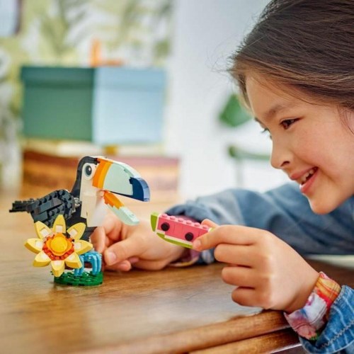 Byggelegetøj LEGO Creator 3-i-1 Tropical Toucan (31173) - 225 dele