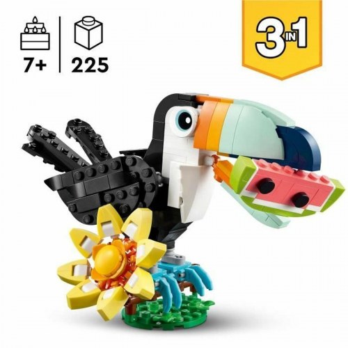 Byggelegetøj LEGO Creator 3-i-1 Tropical Toucan (31173) - 225 dele