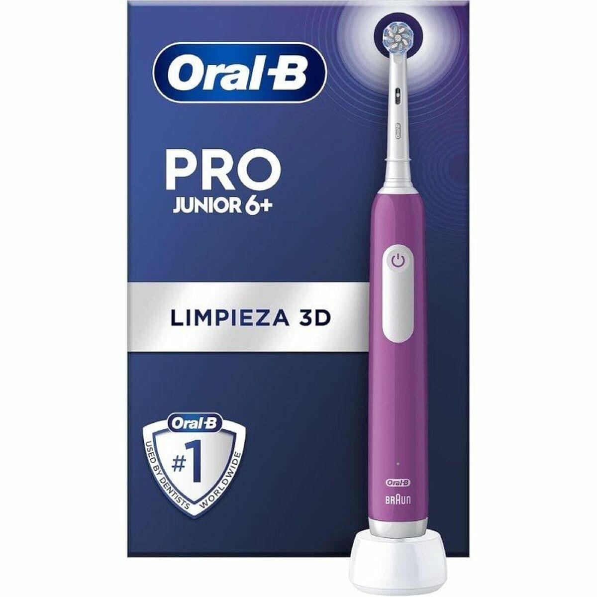 Elektrisk tandbørste Oral-B Pro Junior 6+ - lilla