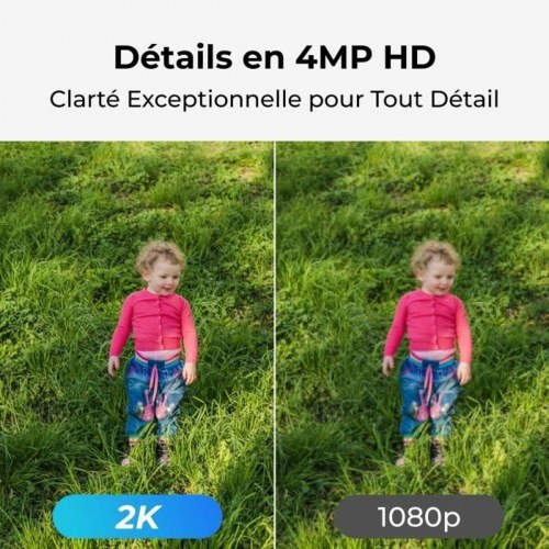 Overvågningskamera Reolink - trådløst IP-kamera, hvid