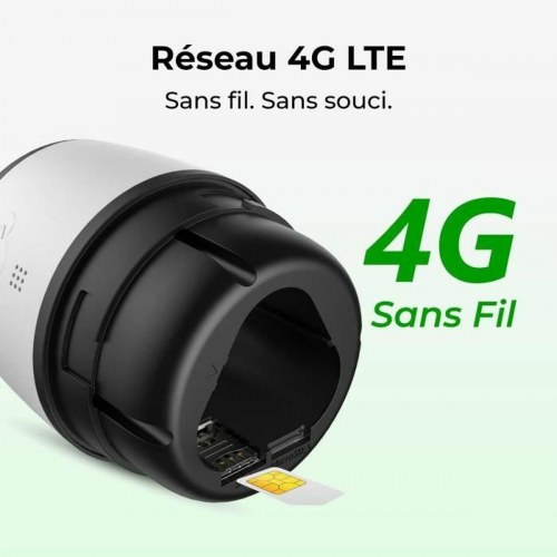 Overvågningskamera Reolink - trådløst IP-kamera, hvid