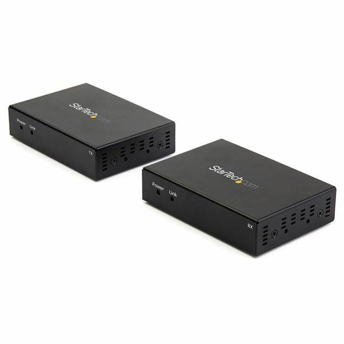 StarTech.com HDMI over CAT6 Extender - 4K 60Hz - 330ft / 100m - IR Support - HDMI Balun - 4K Video over CAT6 (ST121HD20L) Video/audio/infrarød