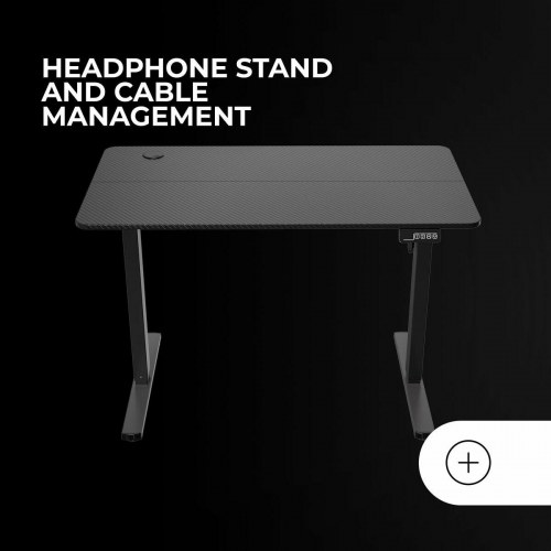 Skrivebord til gaming Mars Gaming ERGO - sort
