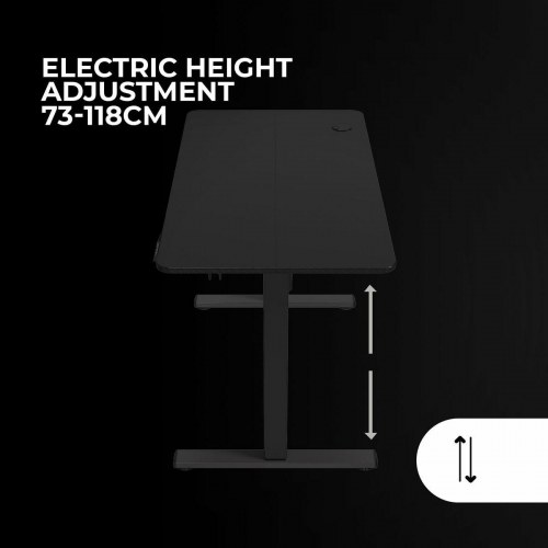 Skrivebord til gaming Mars Gaming ERGO - sort