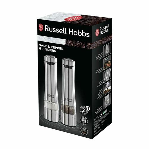 Krydderikværn sæt Russell Hobbs 23460-56 - sølv (2 stk.)