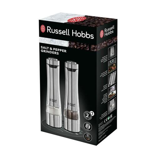 Krydderikværn sæt Russell Hobbs 23460-56 - sølv (2 stk.)