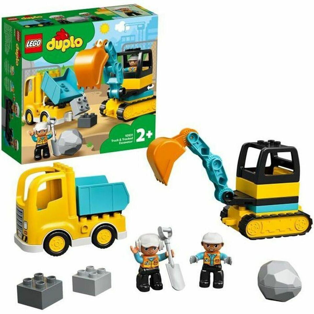 LEGO DUPLO byggeplads 10931 - Lastbil og gravemaskine