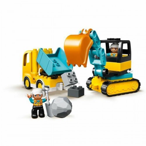 LEGO DUPLO byggeplads 10931 - Lastbil og gravemaskine