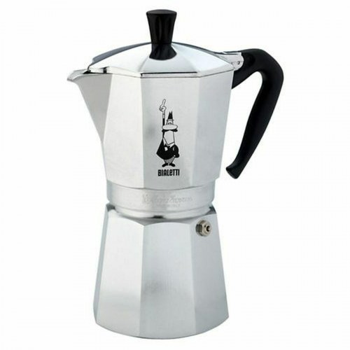 Bialetti Moka Express 12 kopper - espressokande i aluminium, sølv