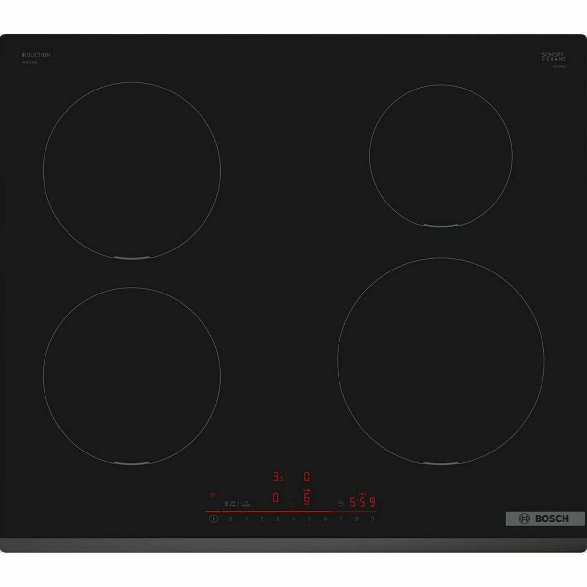 Induktionskogeplade BOSCH PIE631HB1E 60 cm - sort