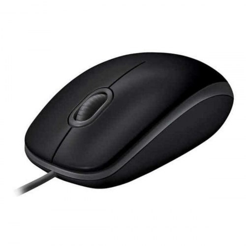 Computer mus Logitech B110 Silent - sort, 1000 dpi