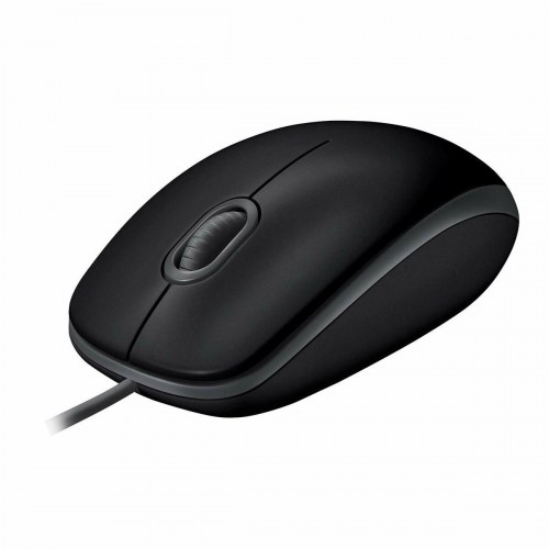 Computer mus Logitech B110 Silent - sort, 1000 dpi