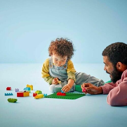 Byggelegetøj LEGO DUPLO grøn byggeplade