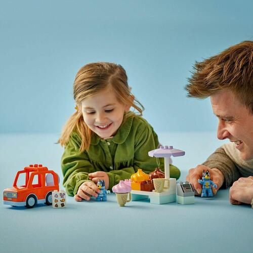 Byggelegetøj LEGO DUPLO 10458 Ice Cream Trip with Bluey - 22 dele