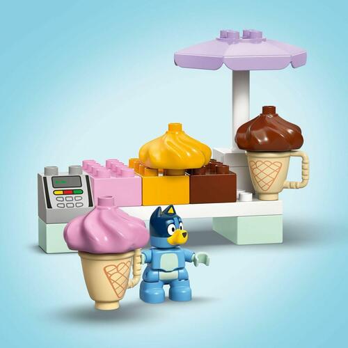 Byggelegetøj LEGO DUPLO 10458 Ice Cream Trip with Bluey - 22 dele