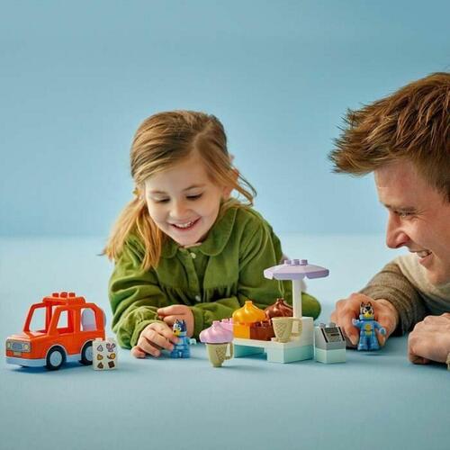 Byggelegetøj LEGO DUPLO 10458 Ice Cream Trip with Bluey - 22 dele