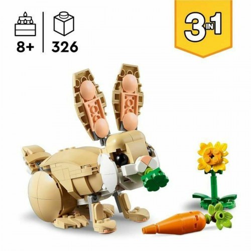 LEGO Creator 3-i-1 Kanin byggesæt (8+, 326 dele)