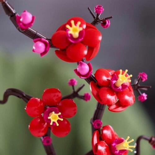 Byggelegetøj LEGO 10369 Plum Blossom - Multifarvet