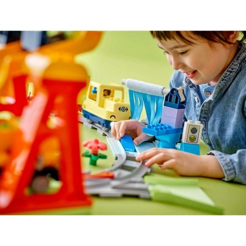 LEGO DUPLO 10428 - Stor interaktiv togbane, 103 dele