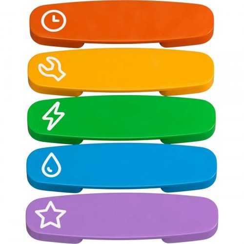 LEGO DUPLO 10428 - Stor interaktiv togbane, 103 dele