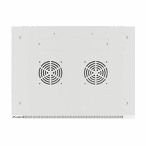 Vægmonteret rackskab 19" Lanberg WF01-6409-10S, grå