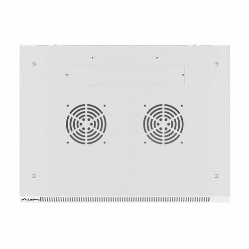 Vægmonteret rackskab 19" Lanberg WF01-6409-10S, grå
