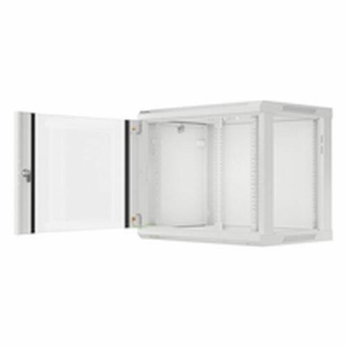 Vægmonteret rackskab 19" Lanberg WF01-6409-10S, grå